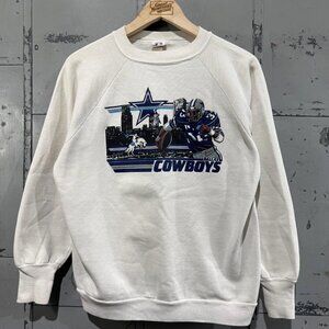 Vintage Dallas Cowboys Crewneck Sweatshirt, Retro Dallas NFL Football Shirt Tee